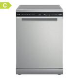 Whirlpool W7F HS41 X RVS - Vrijstaande vaatwasser.