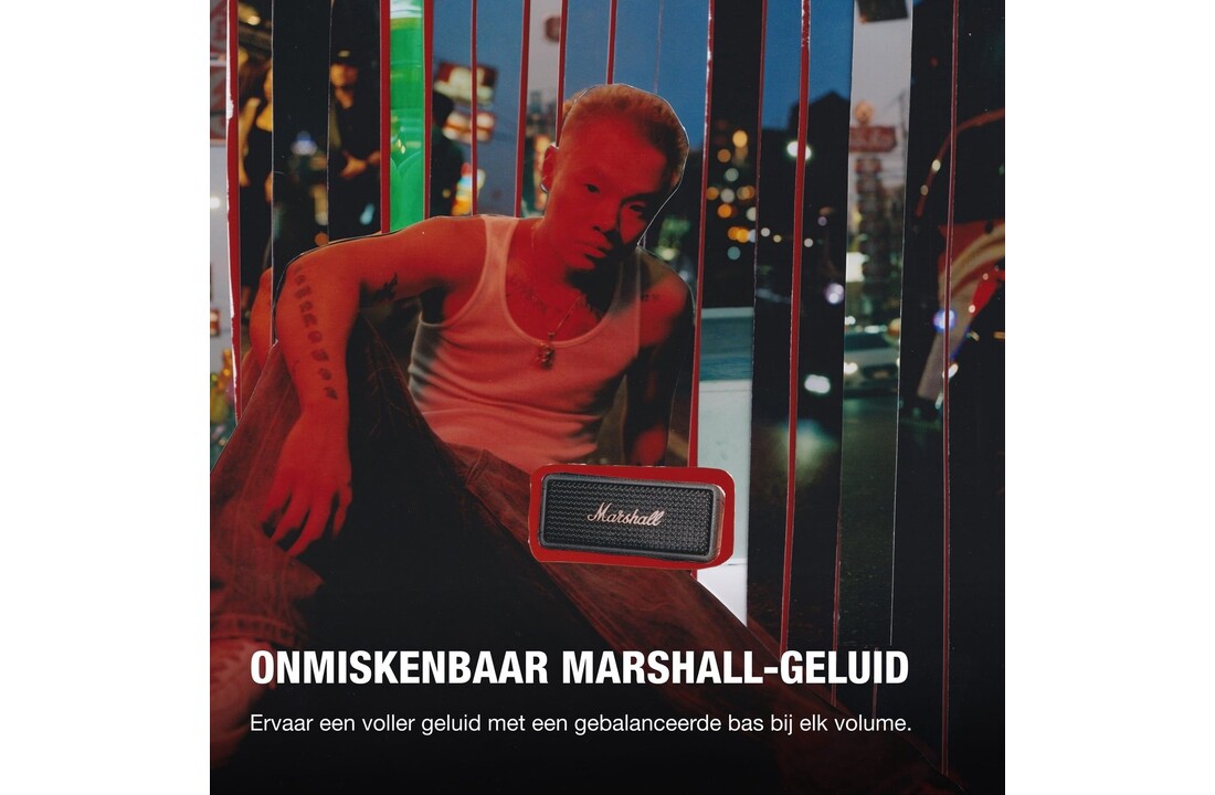 Marshall Emberton III Black Brass - Draadloze speaker