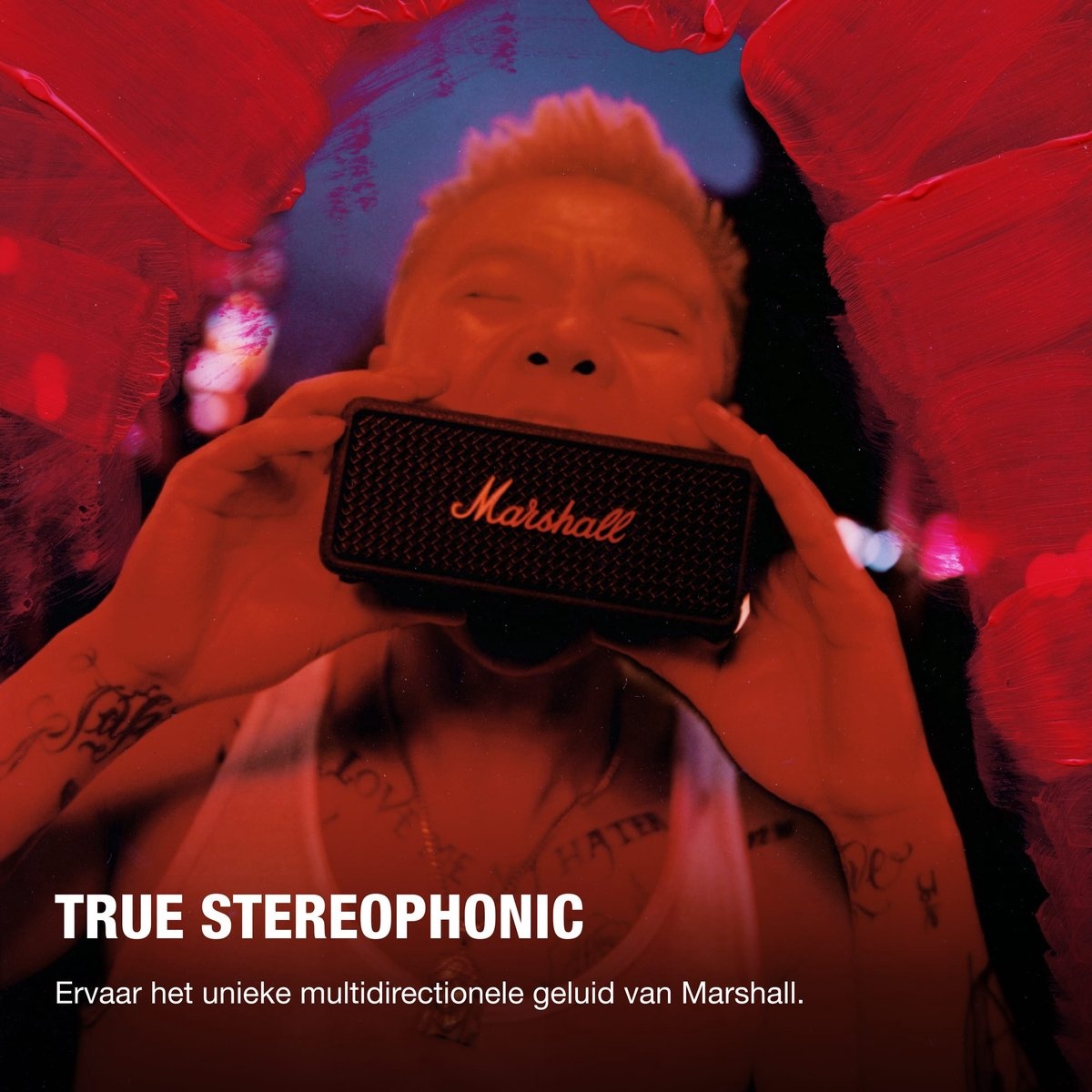 Marshall Emberton III Black Brass - Draadloze speaker