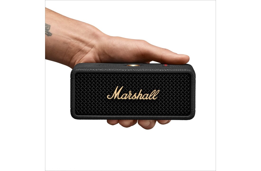 Marshall Emberton III Black Brass - Draadloze speaker