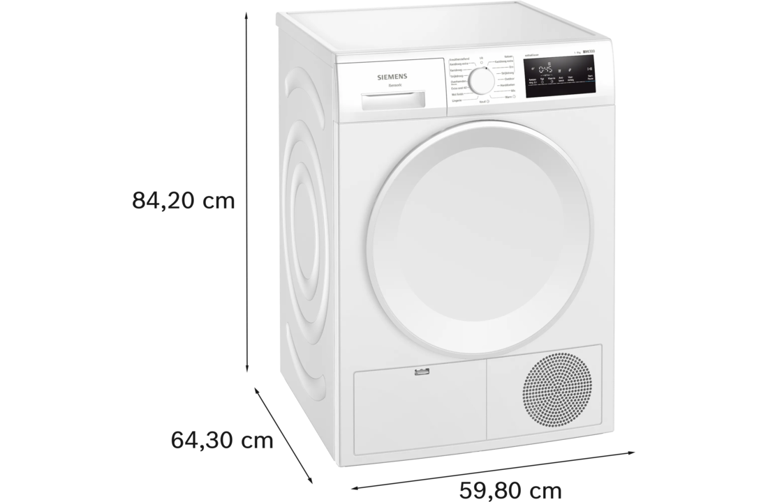 Siemens iQ300 WT43H00MNL - Warmtepompdroger.