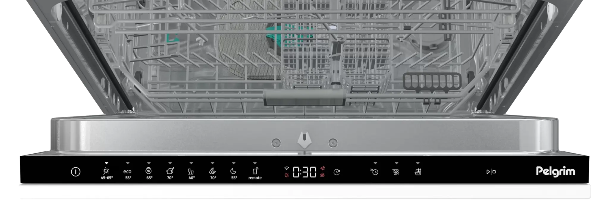 Pelgrim GVWC290L - volledig geïntegreerde inbouw vaatwasser.
