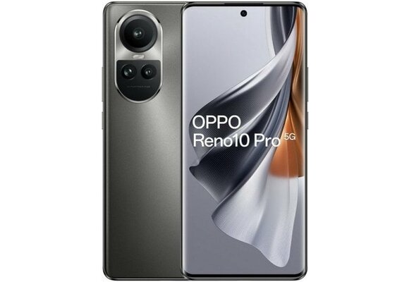 OPPO Reno 10 5G 256 GB Silver Grey - Mobiele telefoon