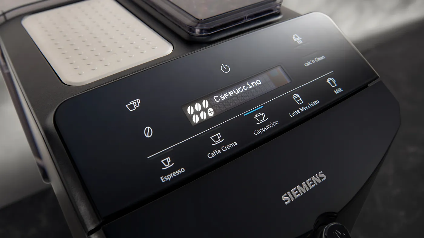 Siemens TF305EF9 Espresso volautomaat EQ300 extraKlasse Donker inox.