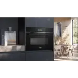 Siemens CM724G1B3 - iQ700 Compacte inbouw oven met magnetron.