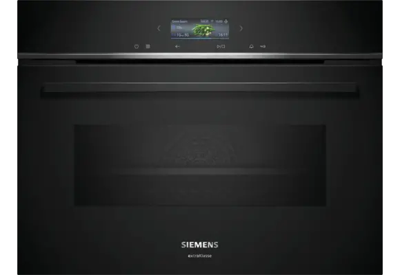 Siemens CM724G1B3 - iQ700 Compacte inbouw oven met magnetron.