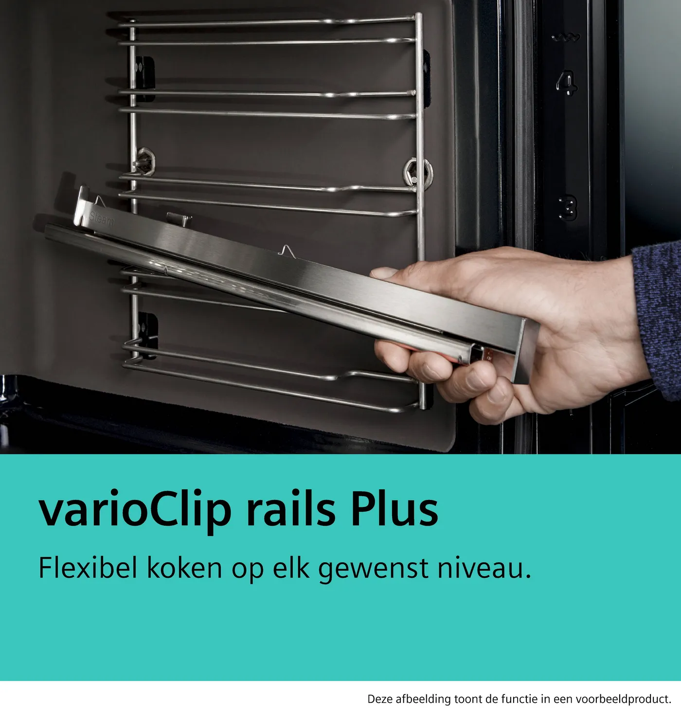 Siemens CS736GCB1F - iQ700 Compacte inbouw oven met volwaardige stoom.