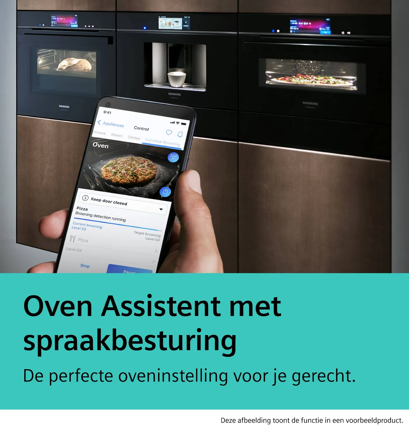 Siemens CS736GCB1F - iQ700 Compacte inbouw oven met volwaardige stoom.