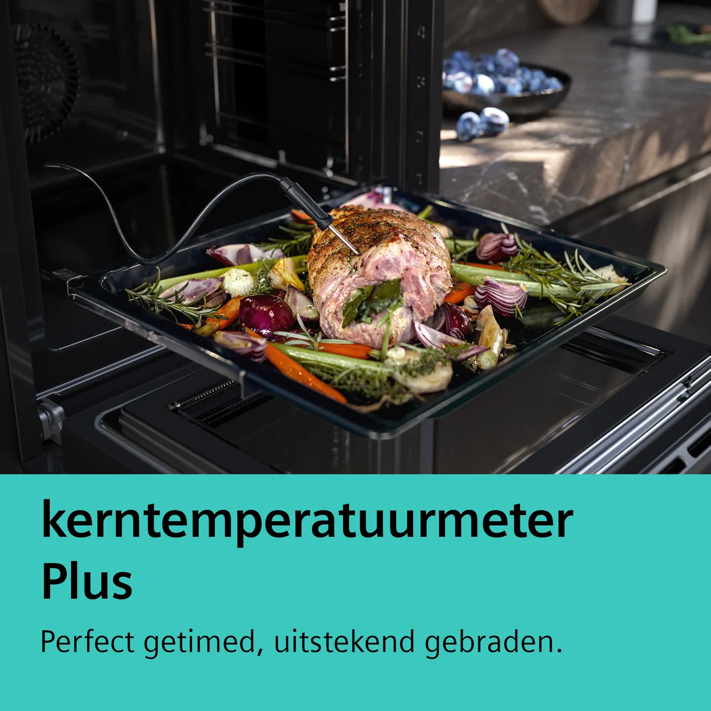 Siemens CS736GCB1F - iQ700 Compacte inbouw oven met volwaardige stoom.