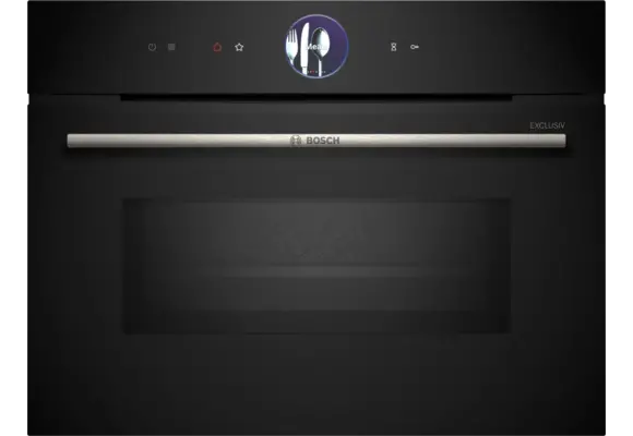 Bosch CMG736AB1F EXCLUSIV - Compacte inbouw oven met magnetron.
