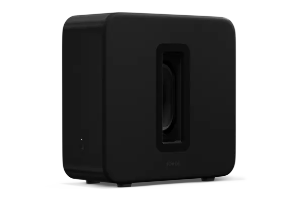 Sonos Sub 4 zwart - Premium draadloze subwoofer.