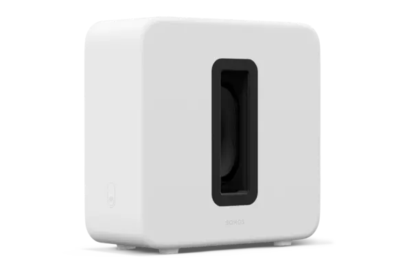 Sonos Sub 4 wit - Premium draadloze subwoofer.