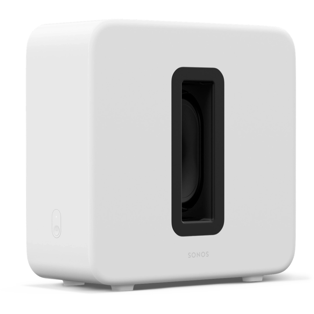 Sonos Sub 4 wit - Premium draadloze subwoofer.