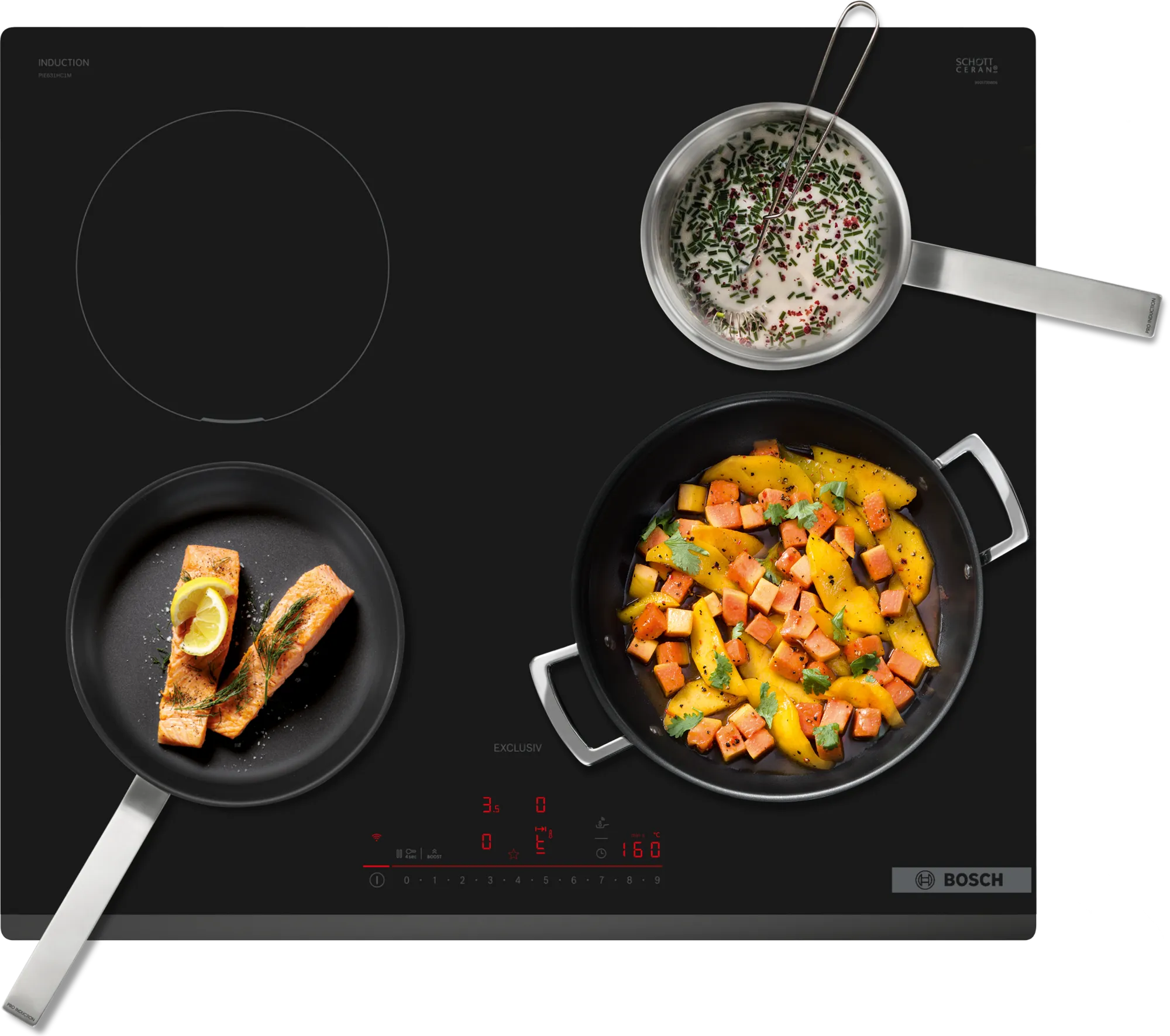 Bosch PIE631HC1M - Inbouw inductiekookplaat.