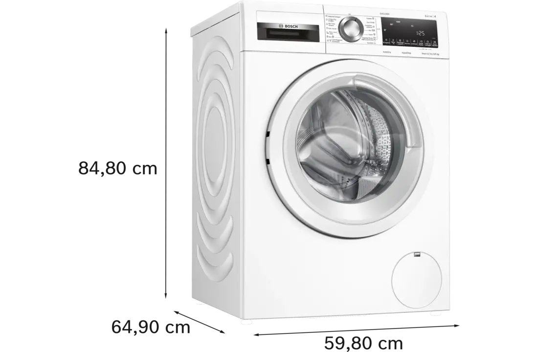 Bosch WNA144V9NL - Was-droogcombinatie.