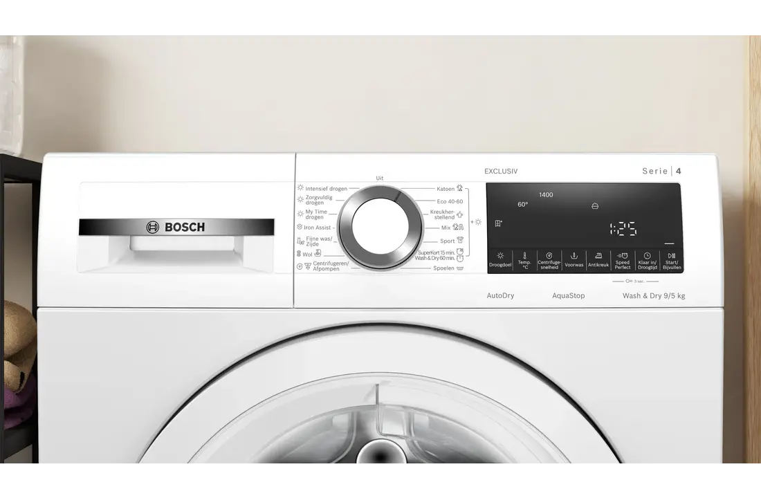 Bosch WNA144V9NL - Was-droogcombinatie.