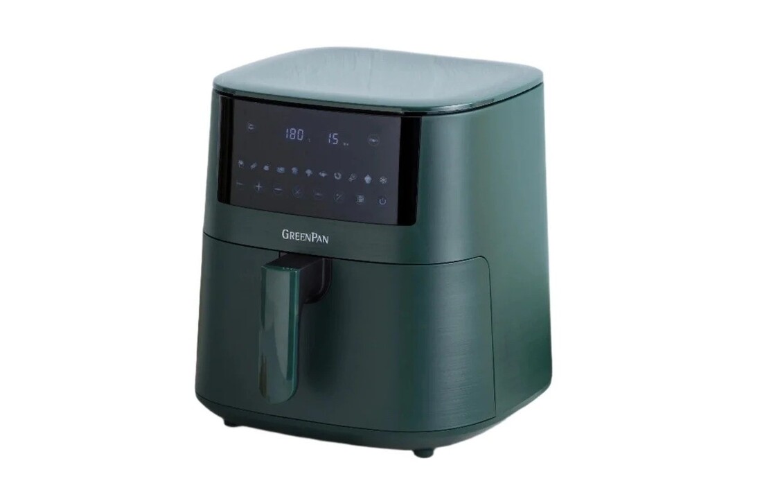 GreenPan Bistro XL Pine Green - PFAS vrij - Hetelucht friteuse