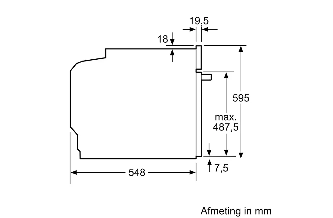 Bosch HMG736FB1 EXCLUSIV - inbouw oven met magnetron.