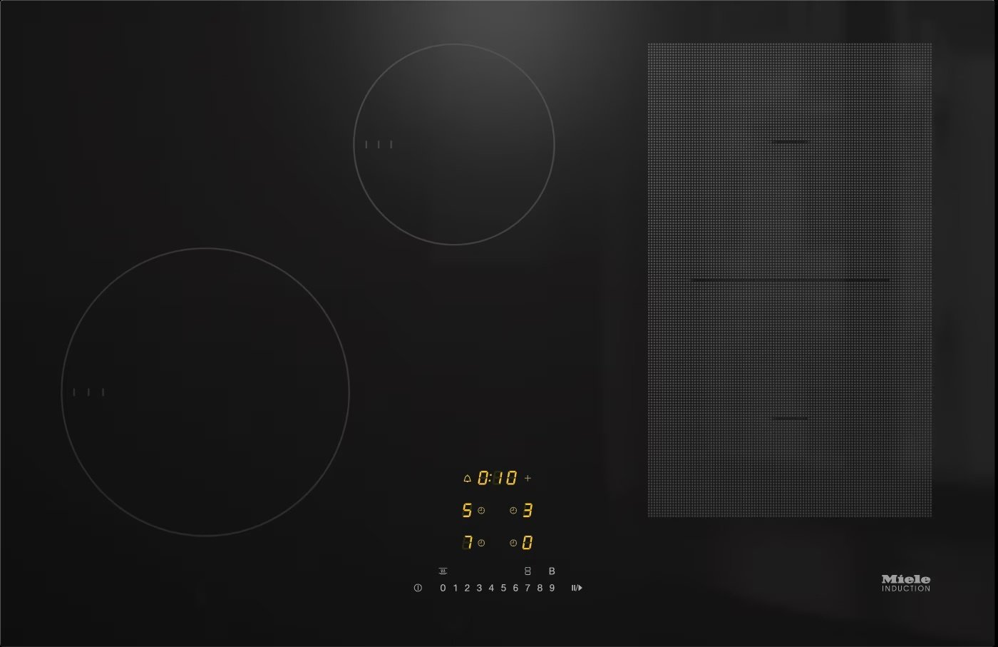 Miele KM 7474 FL Inbouw inductiekookplaat 80 cm.