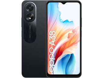 OPPO A38 128GB Glowing Black  (Vodafone) - Mobiele telefoon