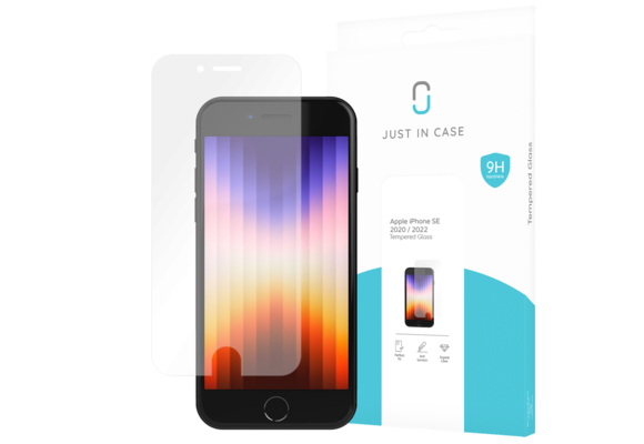 Just in Case Apple iPhone SE 2022 Tempered Glass - Screenprotector