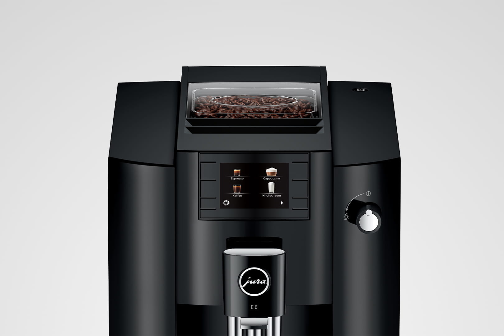 JURA E6 Piano Black (EC) - Koffiemachine.