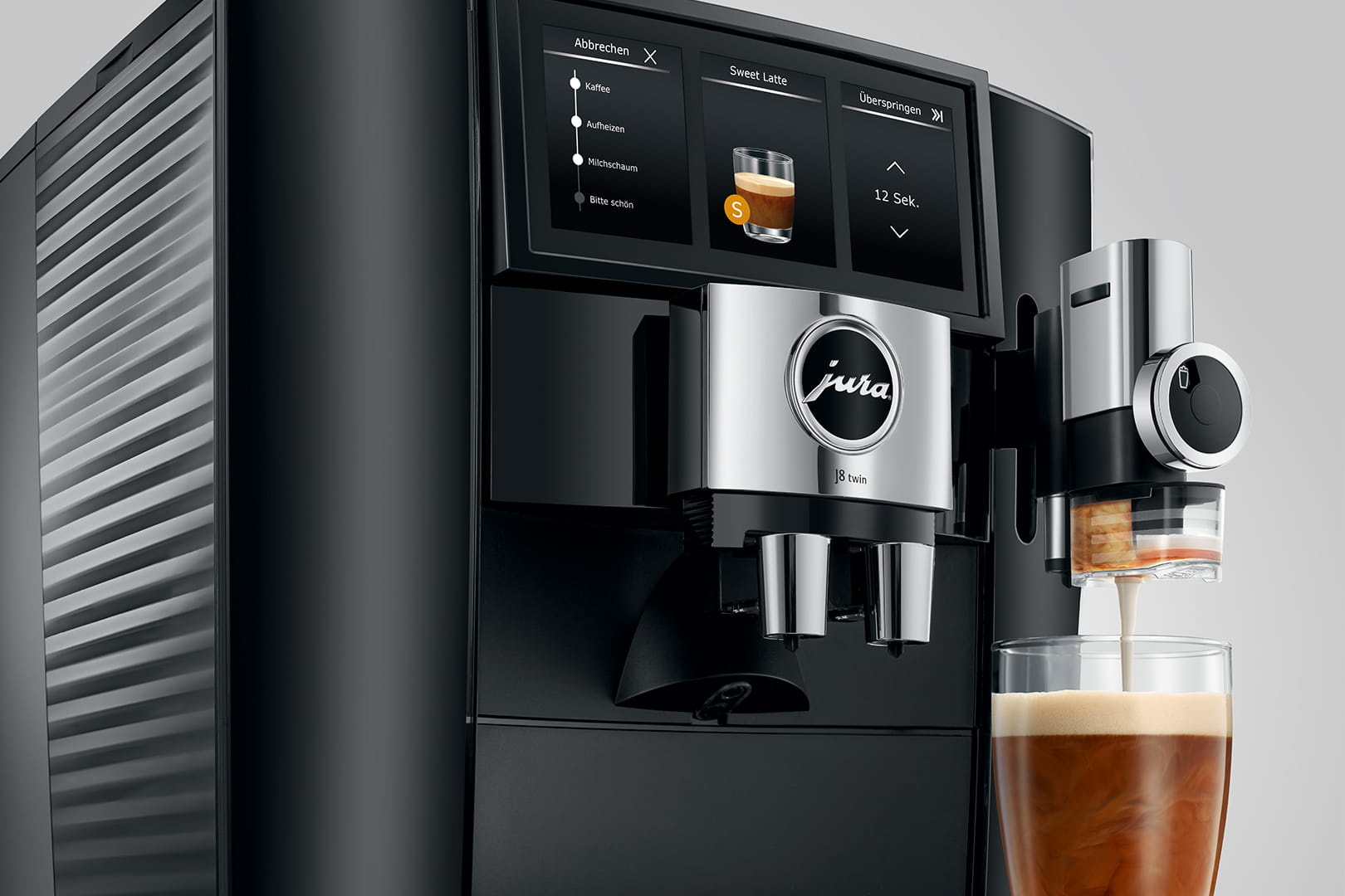Jura J8 Twin Diamond Black (EA) - Koffiemachine.
