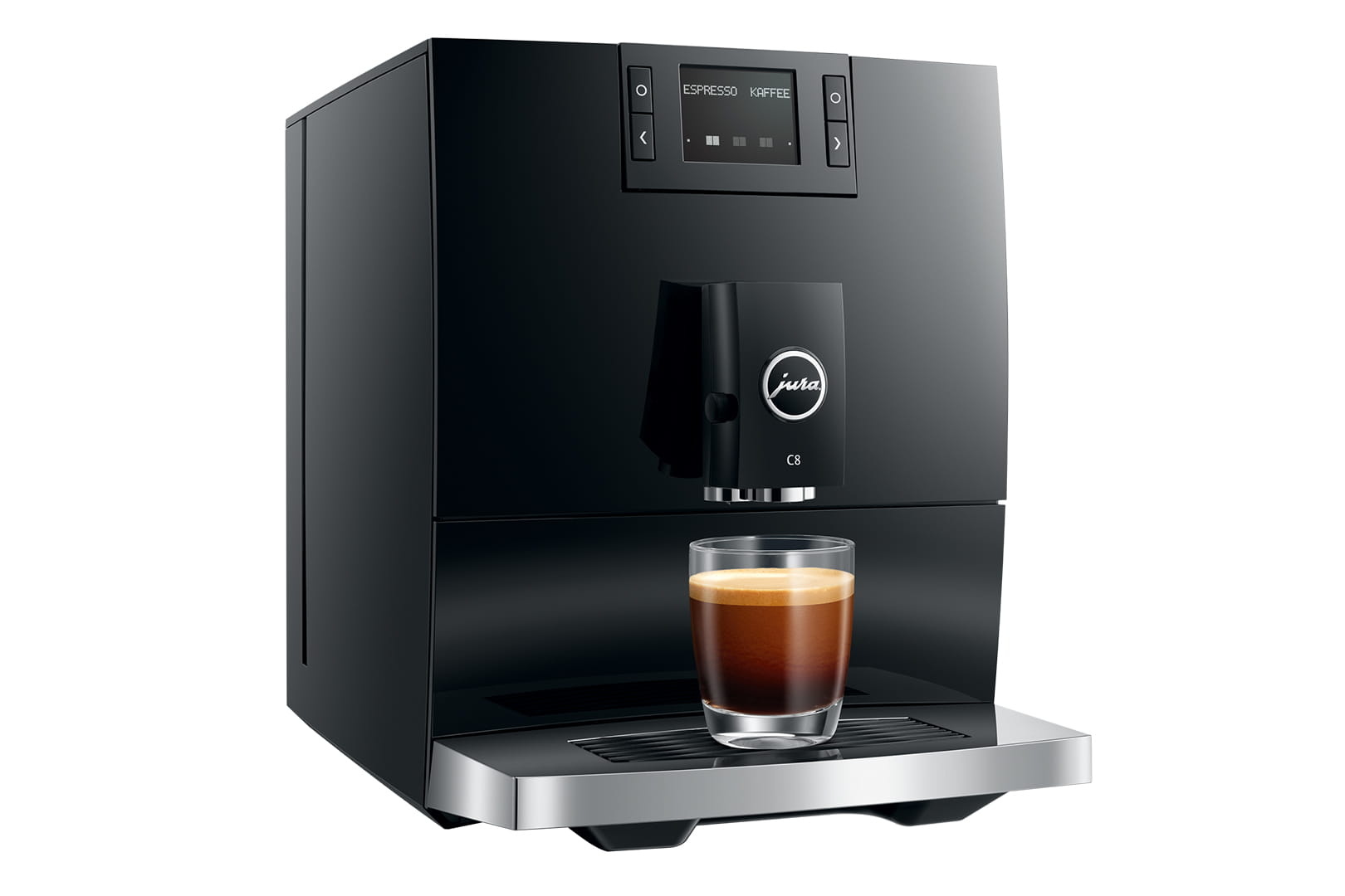 JURA C8 Piano Black (EA) - Koffiemachine.