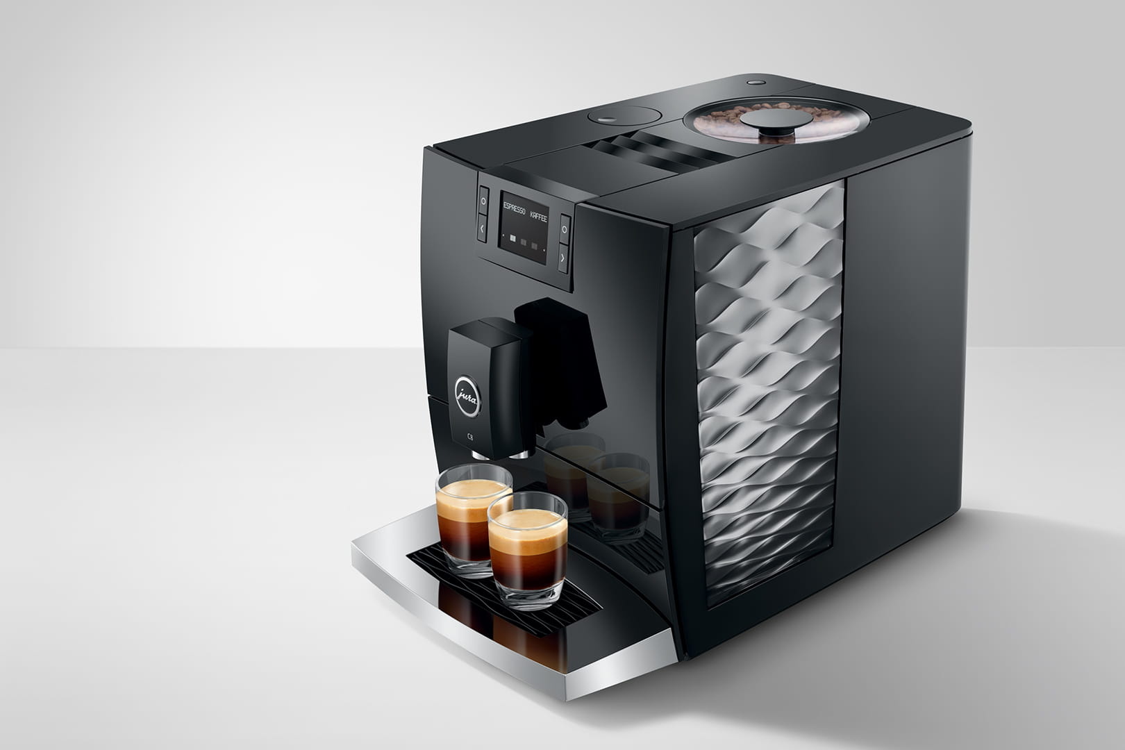 JURA C8 Piano Black (EA) - Koffiemachine.