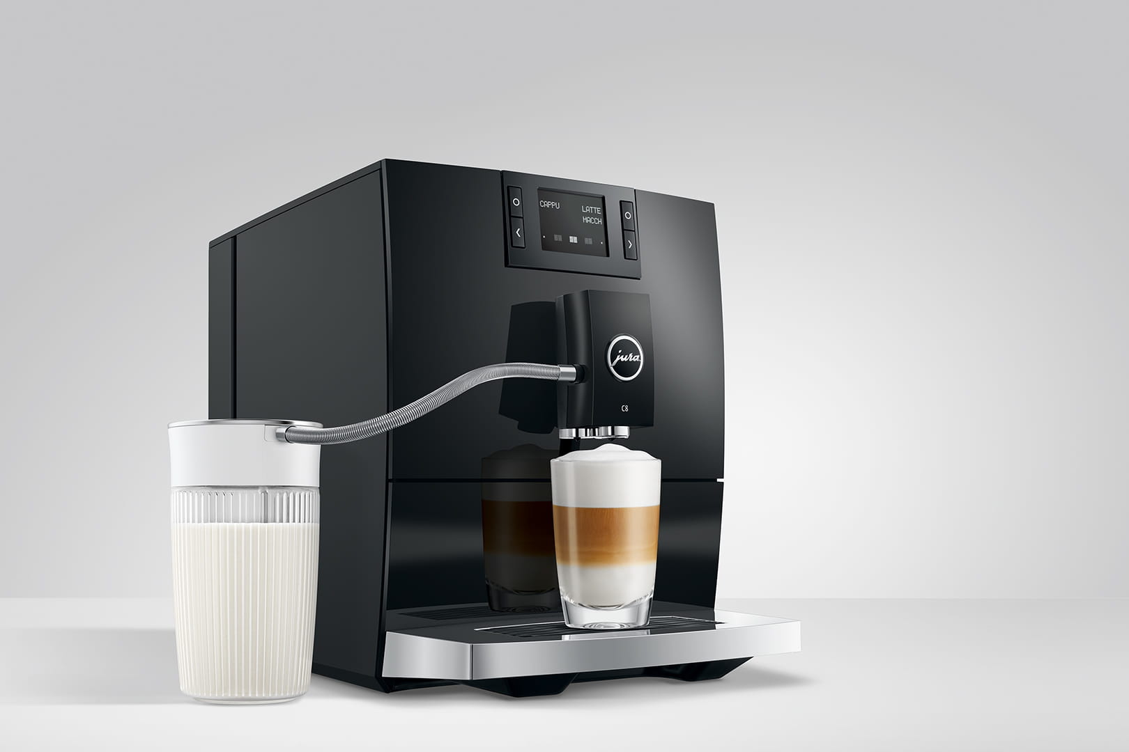 JURA C8 Piano Black (EA) - Koffiemachine.