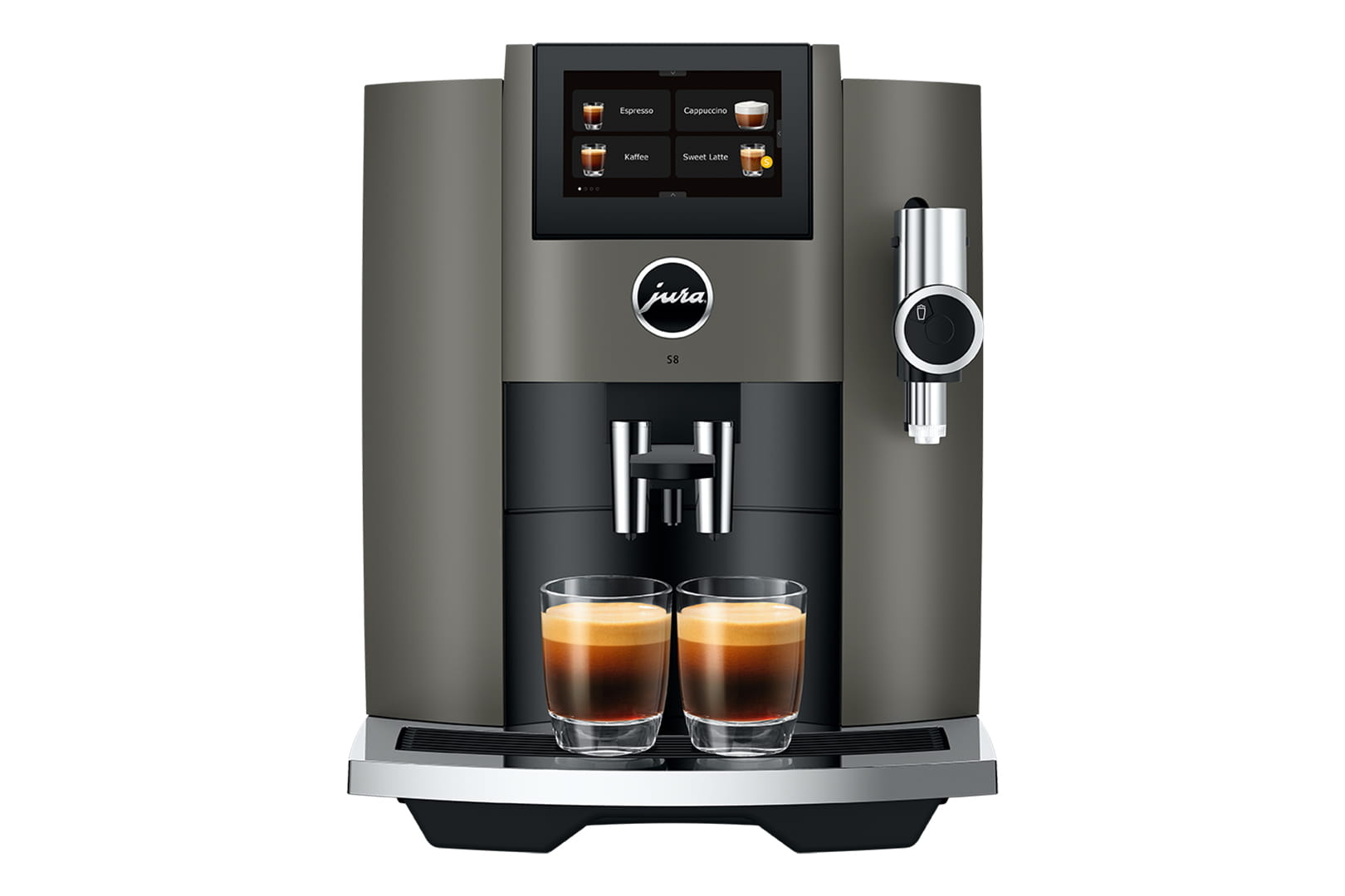 JURA S8 Dark Inox (EB) - Koffiemachine.