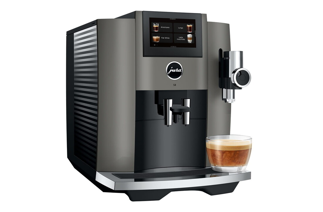 JURA S8 Dark Inox (EB) - Koffiemachine.
