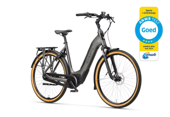 Sparta c-Grid Energy Bes3 500Wh dames - TiItan Grey Gloss
