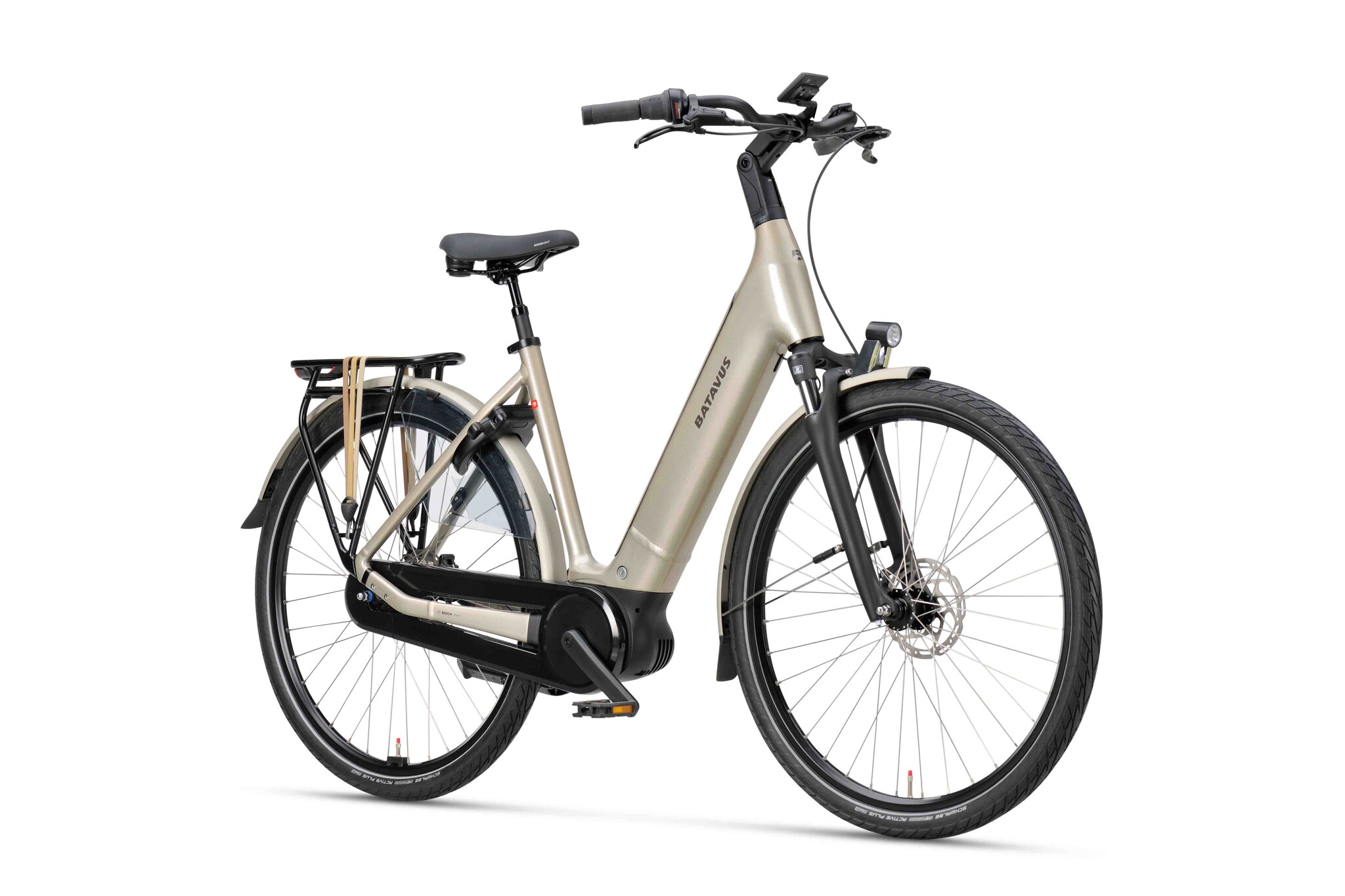 Batavus Finez E-go Power BES3 DN8 500Wh Dames - Champagne Goud