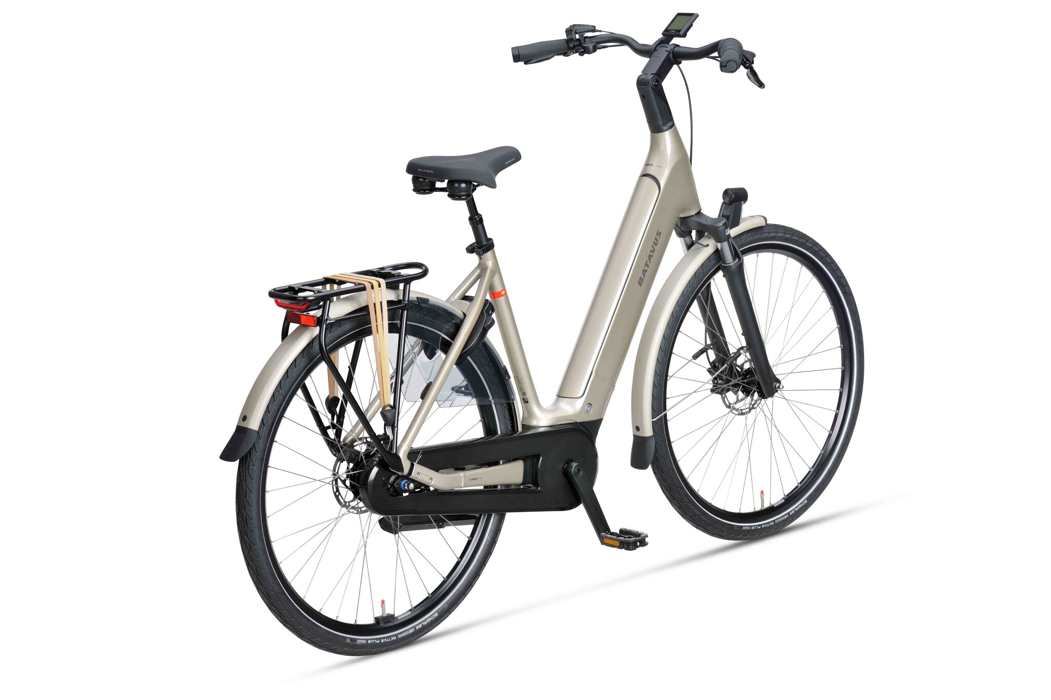 Batavus Finez E-go Power BES3 DN8 500Wh Dames - Champagne Goud