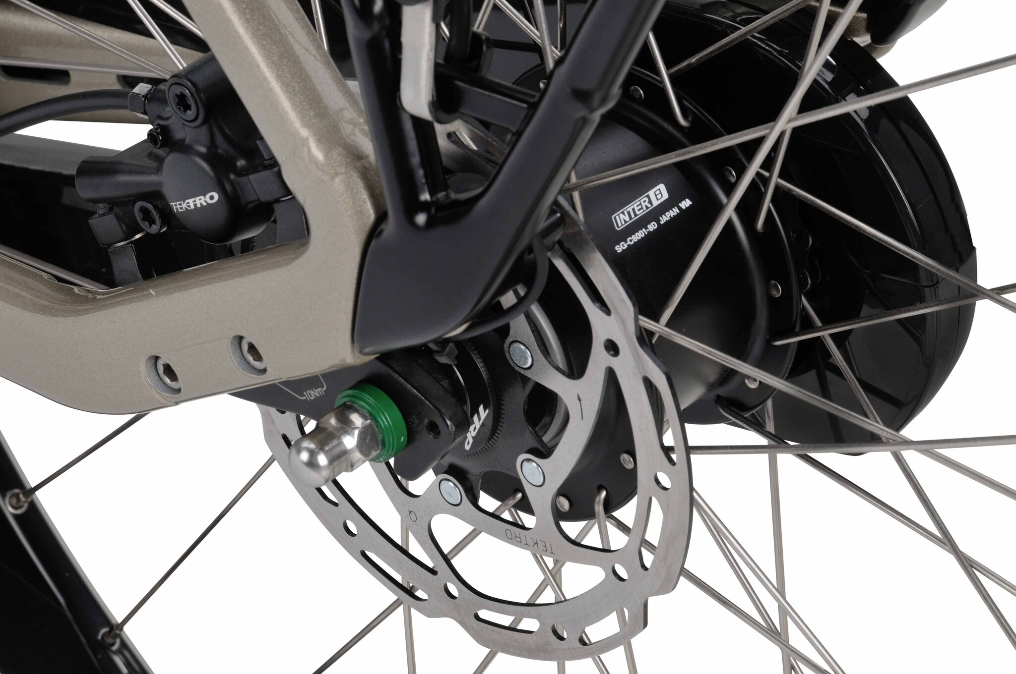 Batavus Finez E-go Power BES3 DN8 500Wh Dames - Champagne Goud