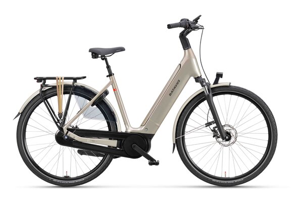 Batavus Finez E-go Power BES3 DN8 500Wh Dames - Champagne Goud