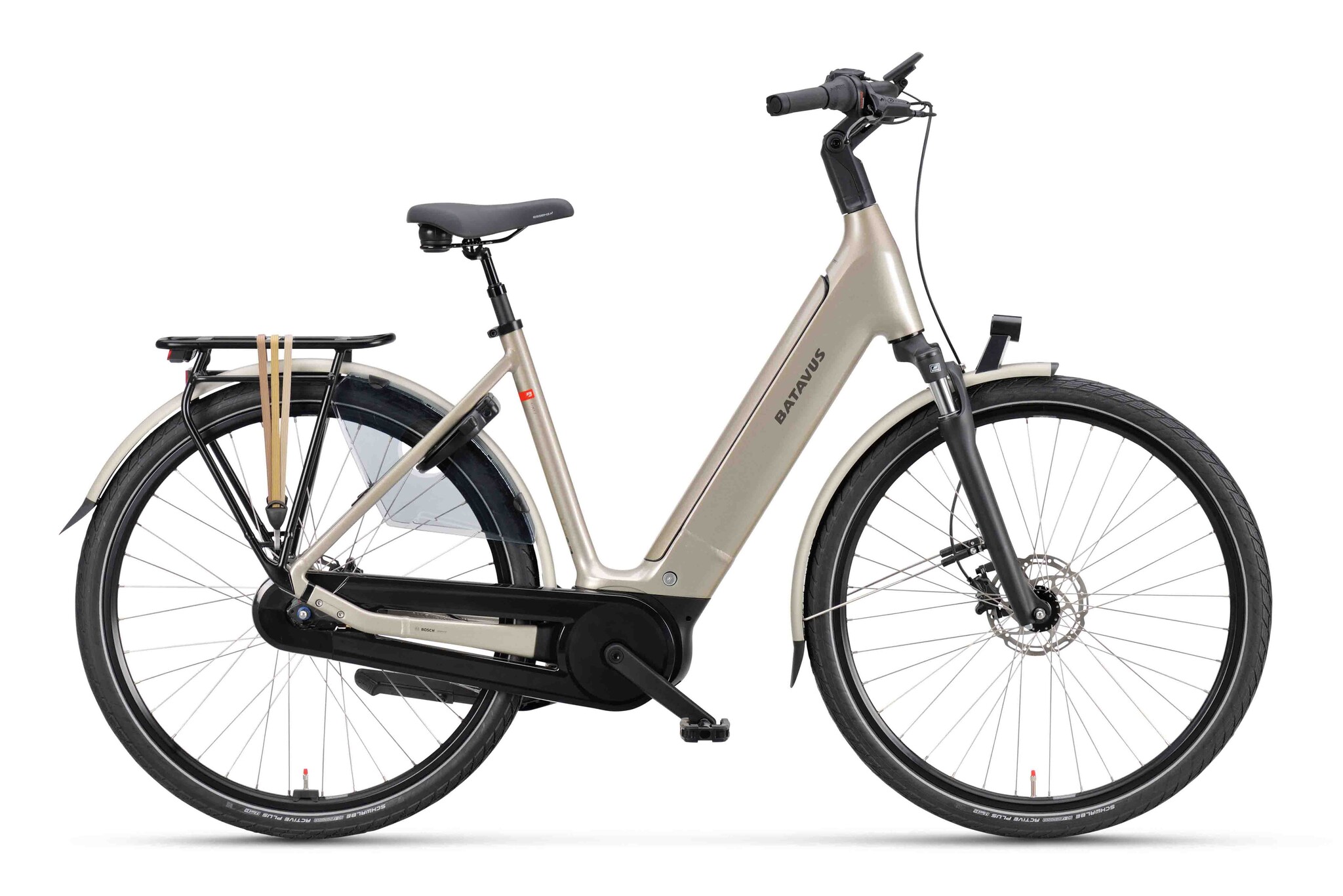 Batavus Finez E-go Power BES3 DN8 500Wh Dames - Champagne Goud