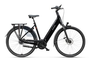 Batavus Finez E-go Power Exclusive BES3 DN8 500Wh Dames - zwart glans