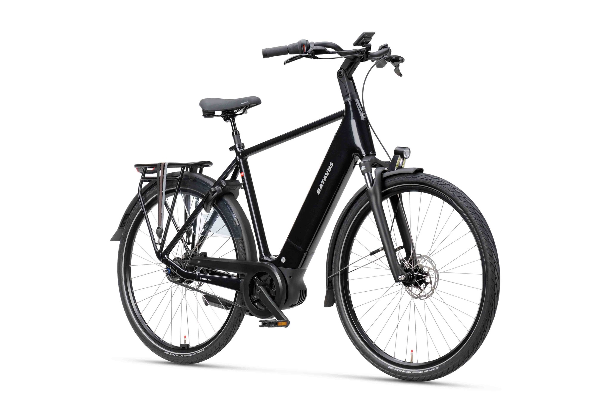 Batavus Finez E-go Power Exclusive BES 3 500Wh HN8 Heren - zwart glans