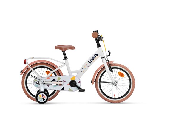 Loekie Superstar 16 inch Terrazzo wit