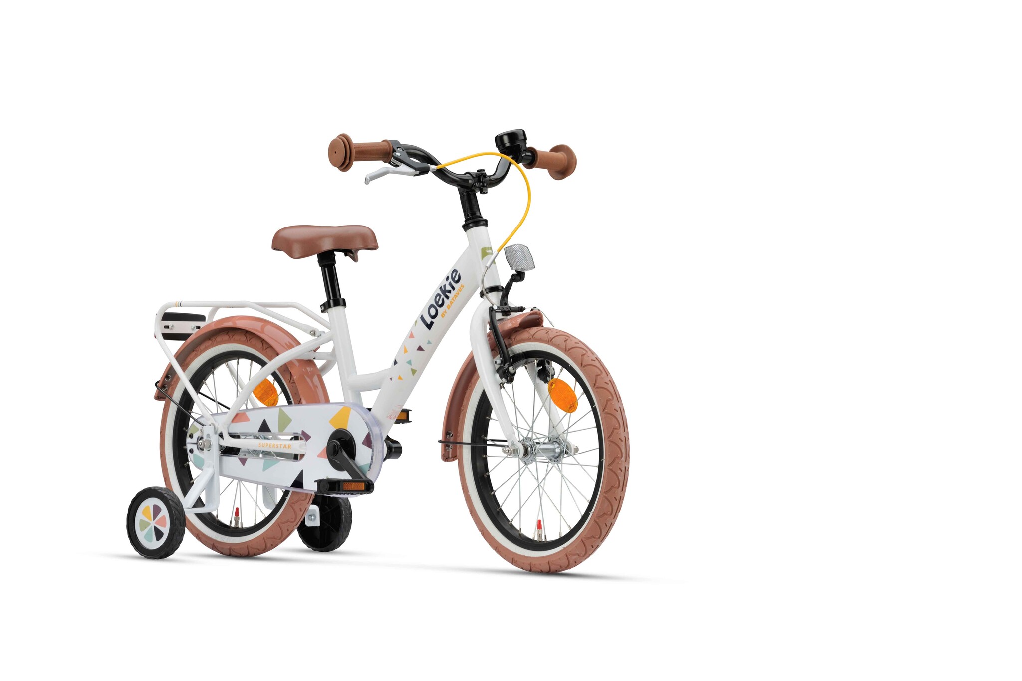 Loekie Superstar 16 inch Terrazzo wit