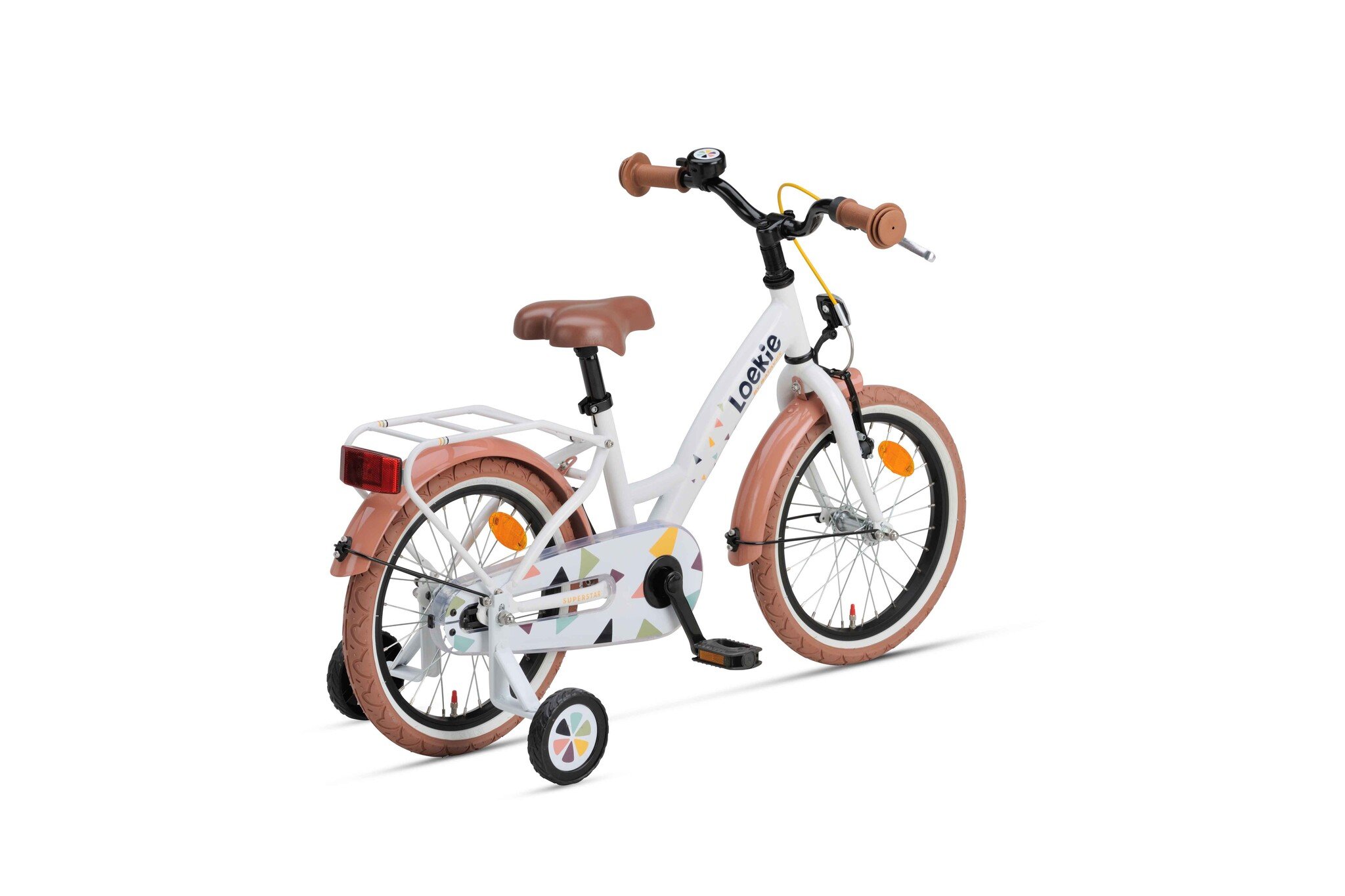 Loekie Superstar 16 inch Terrazzo wit