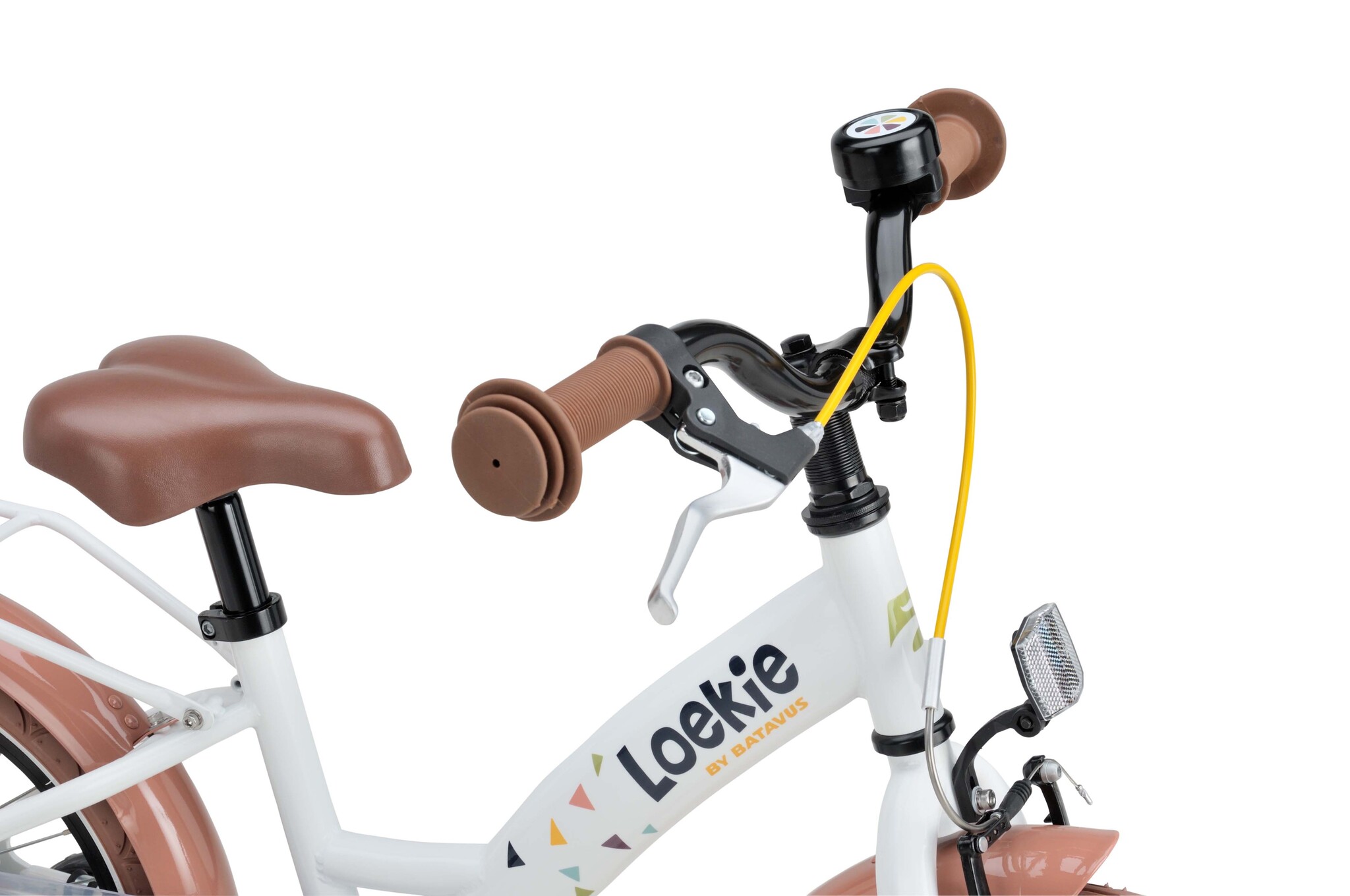 Loekie Superstar 16 inch Terrazzo wit