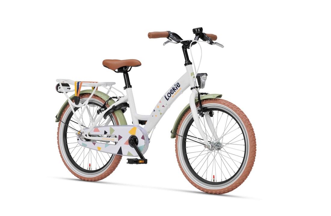 Loekie Superstar 20 inch Terrazzo wit