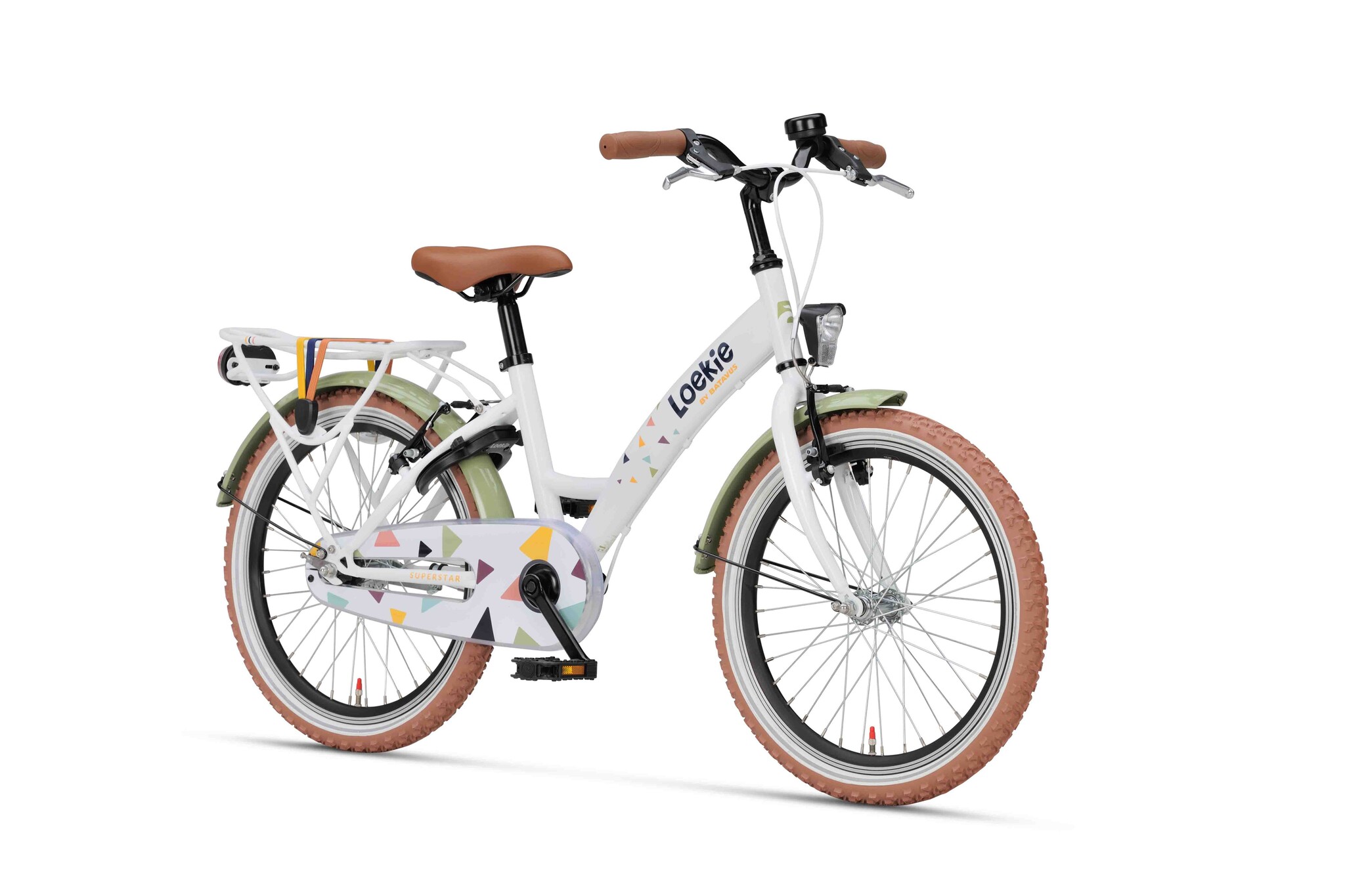 Loekie Superstar 20 inch Terrazzo wit