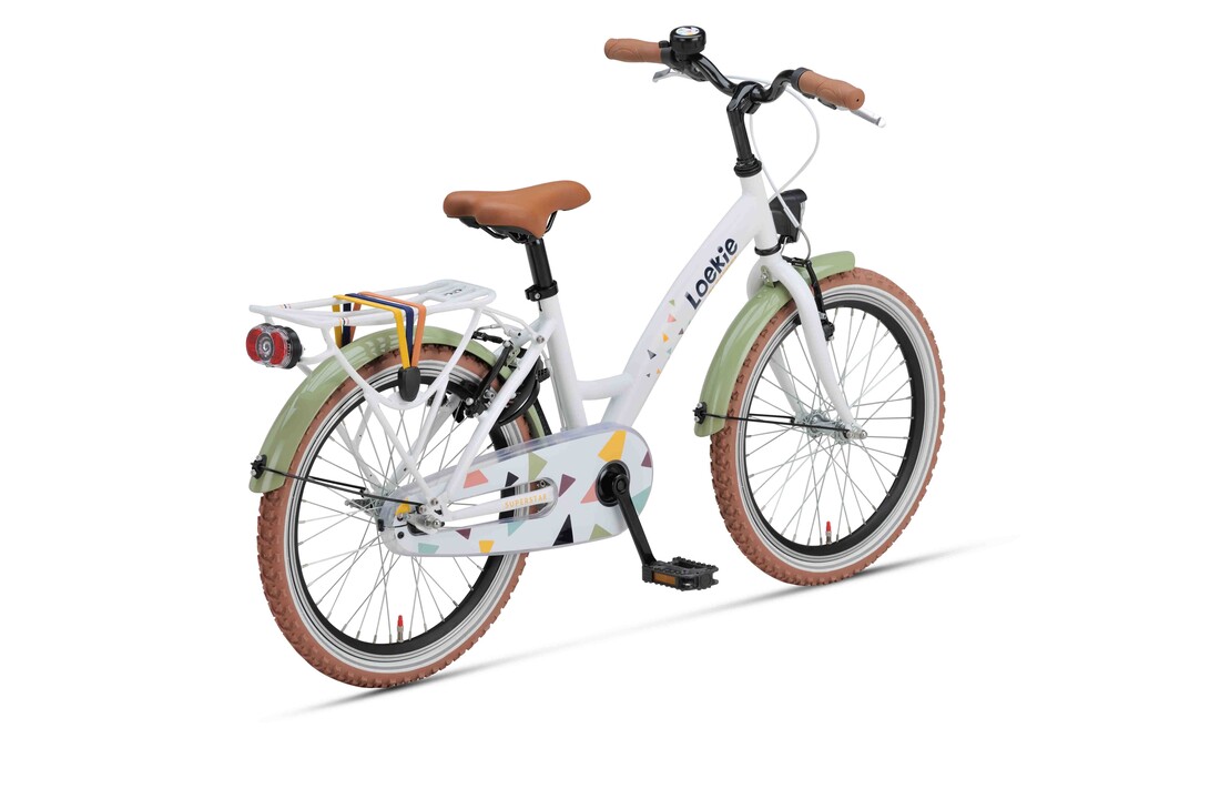 Loekie Superstar 20 inch Terrazzo wit