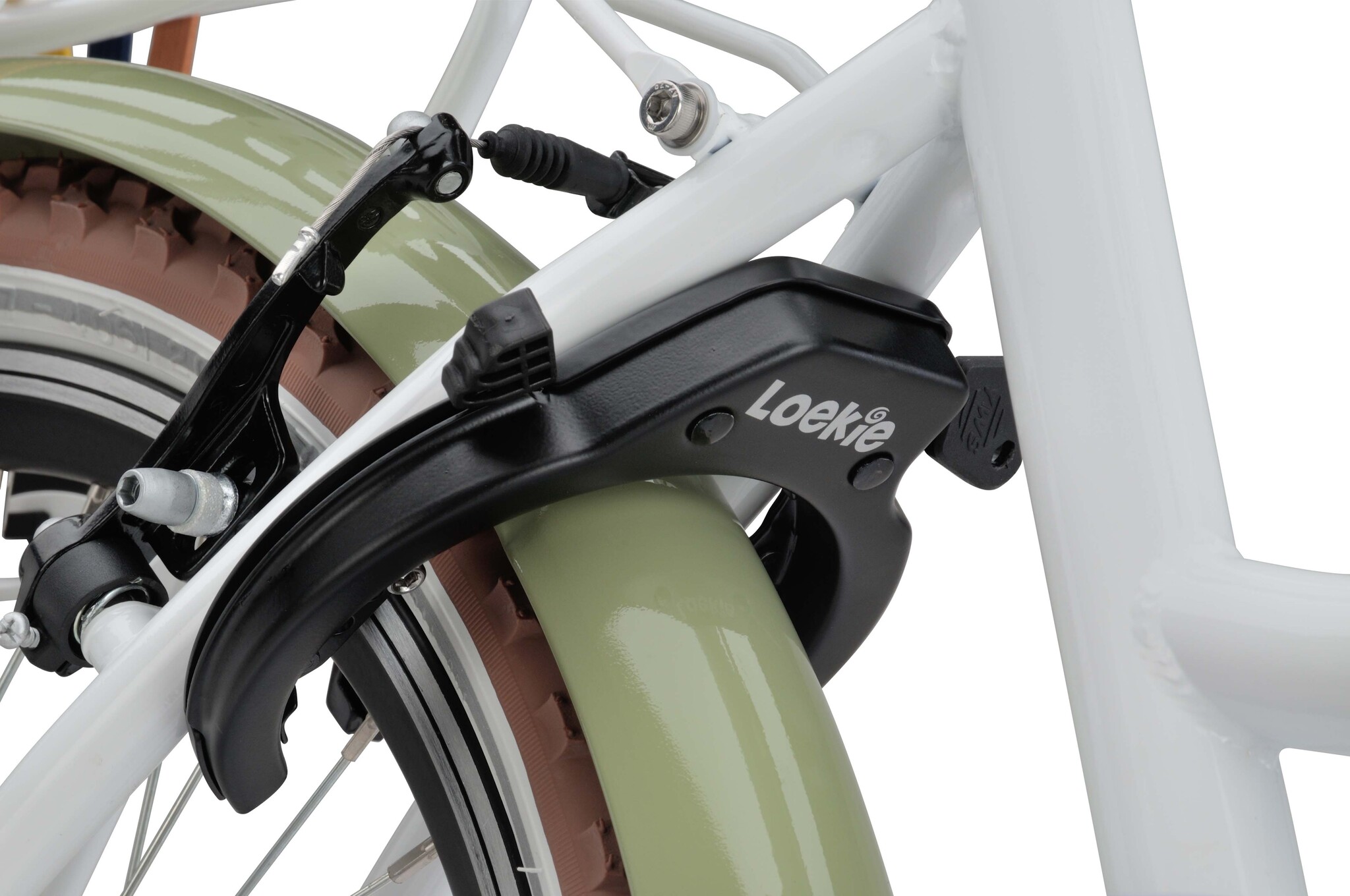 Loekie Superstar 20 inch Terrazzo wit