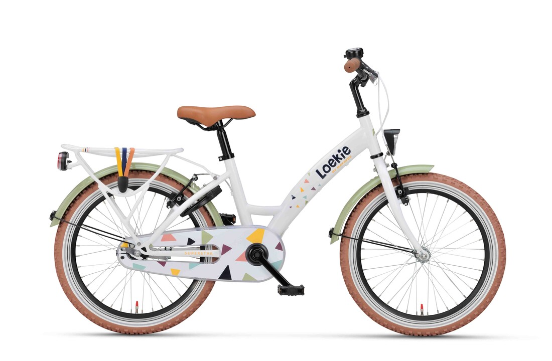 Loekie Superstar 20 inch Terrazzo wit