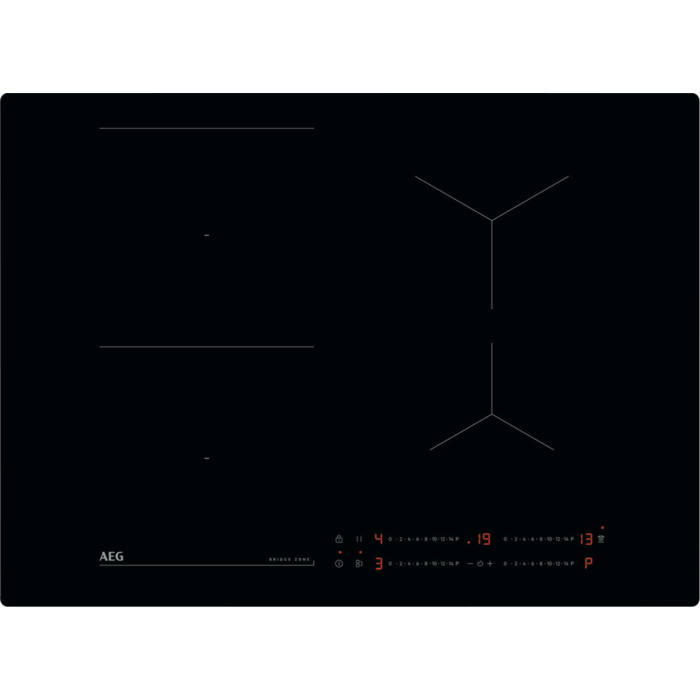 AEG TO74IB00CZ - Inbouw inductiekookplaat Bridge SaphirMatt 70 cm.